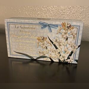 La Saponeria Firenze Tuberose Scented Soap | Large Italian Luxury Bar | 10.5 oz